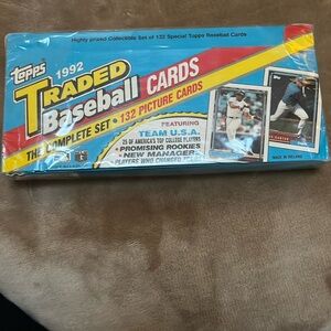 1992 Topps Traded Baseball Factory Sealed Set -132 Cards -